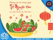 Các phong tục ngày Tết Nguyên Đán