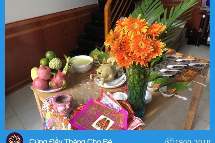 Lễ Cúng Đầy Tháng Cho Bé Và Những Điều Cha Mẹ Nên Biết